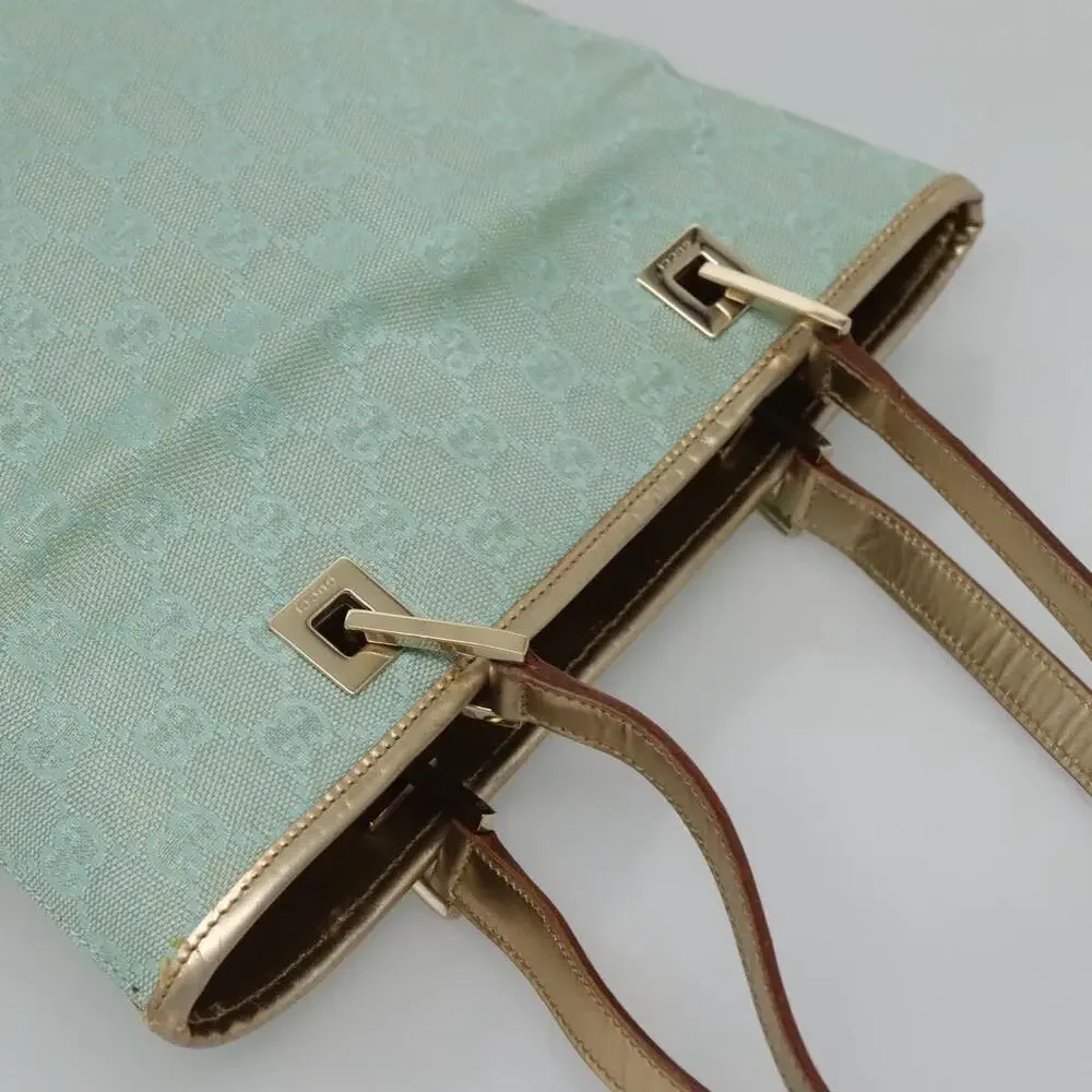 Gucci GG Canvas Tote Bag Light Blue